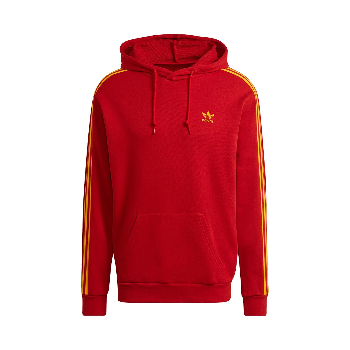 Felpa adidas con cappuccio Beckenbauer Nations Power Red Colleg