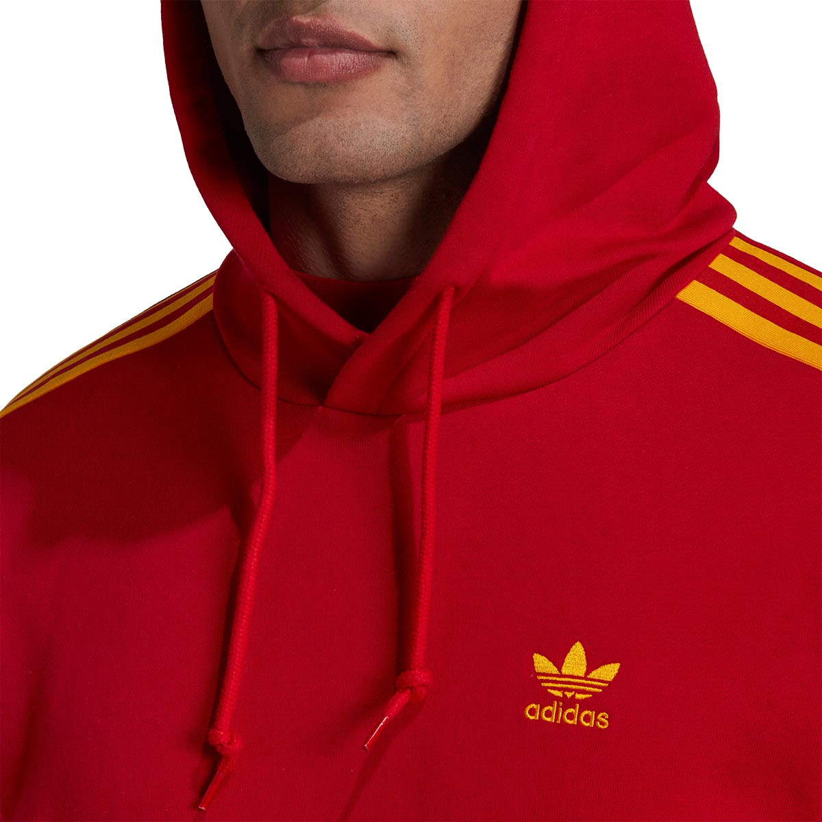 aprender joyería progresivo Sweatshirt adidas con capucha Beckenbauer Nations Power Red-Colleg Gold -  Fútbol Emotion