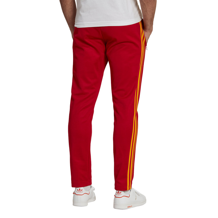 Adidas beckenbauer sales pants red