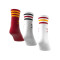 Calcetines Clásicos Media Caña (3 Pares) Nations White-Power Red