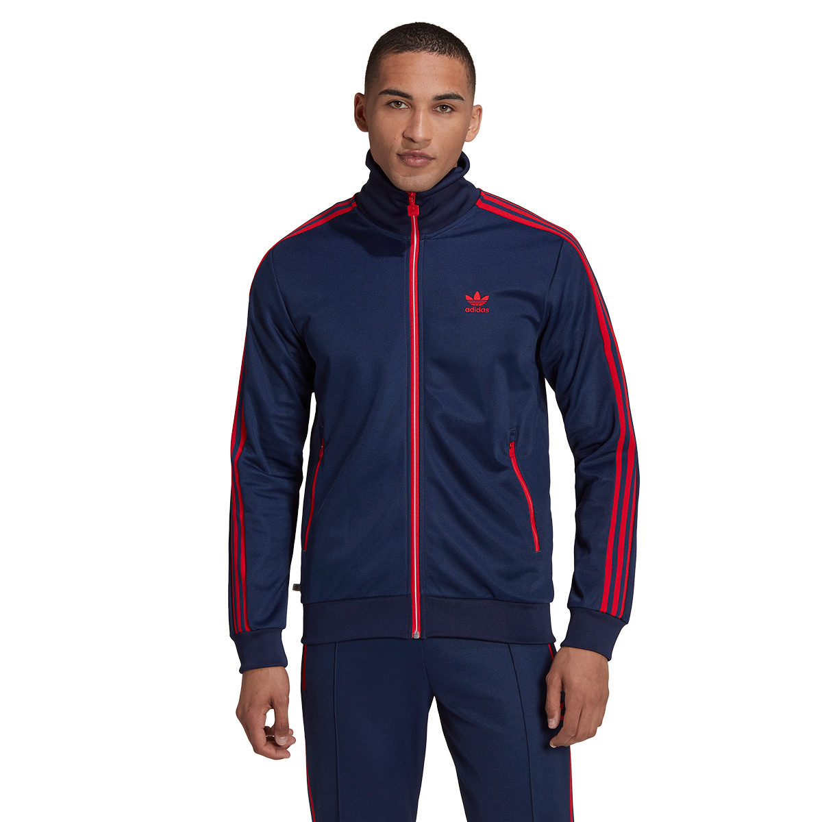 Chaqueta adidas Nations Navy Blue-Scarlet-White - Fútbol