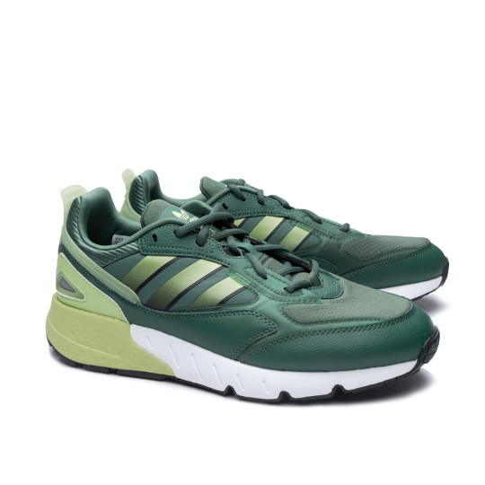 Tenis adidas Zx 1K Boost Green Oxide-Magic Lime-White Fútbol Emotion