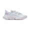 Zapatilla Ozweego Mujer Cloud White-Bliss Orange-Almost Blue