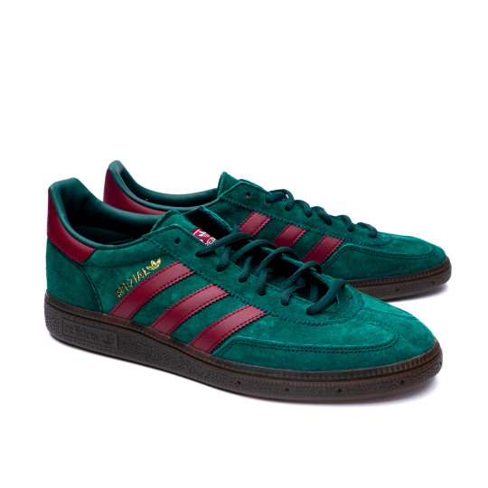 Zapatilla adidas Handball Spezial Green-Burgundy - Fútbol