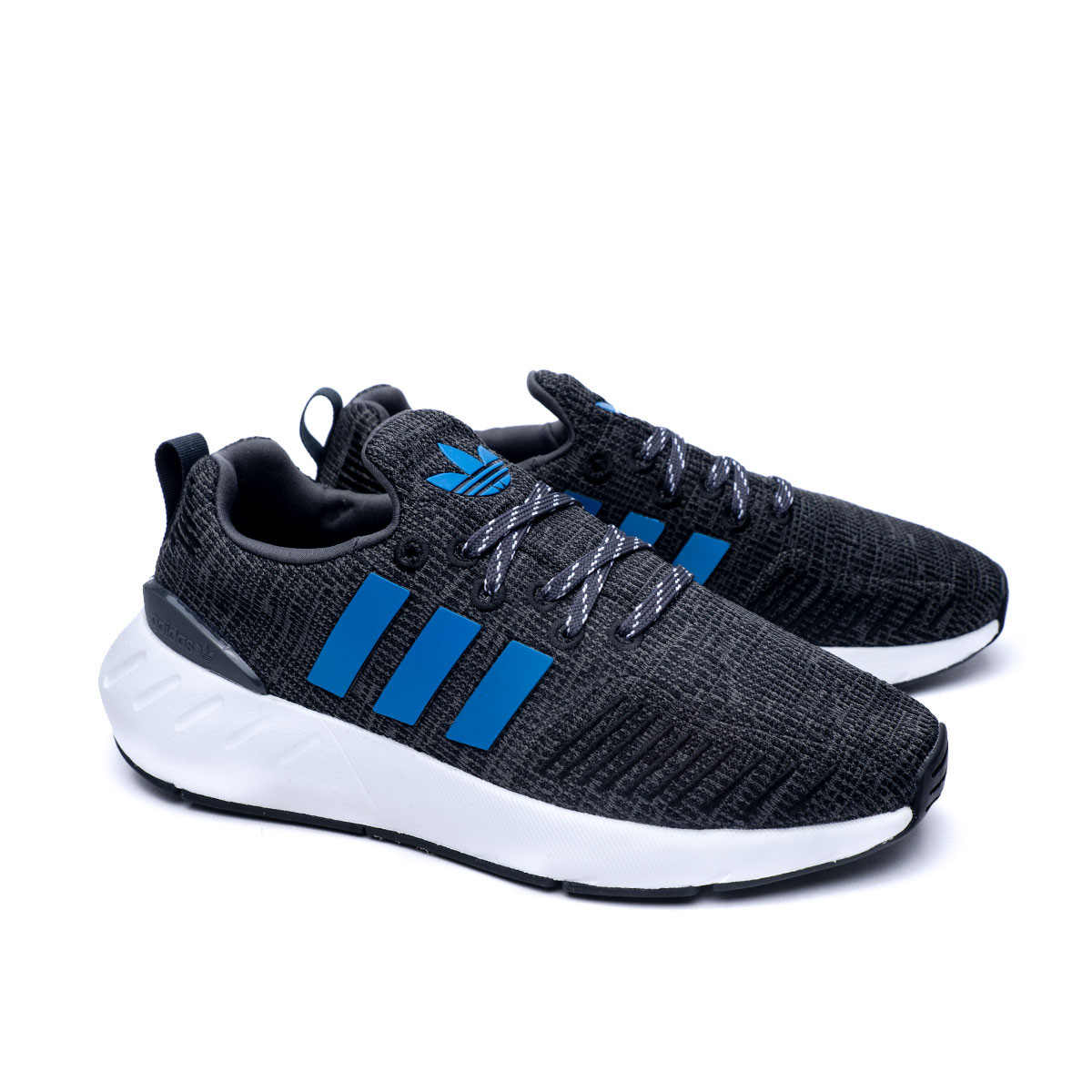 adidas Swift Run Niño Core Black-Blue Rush-White Fútbol Emotion