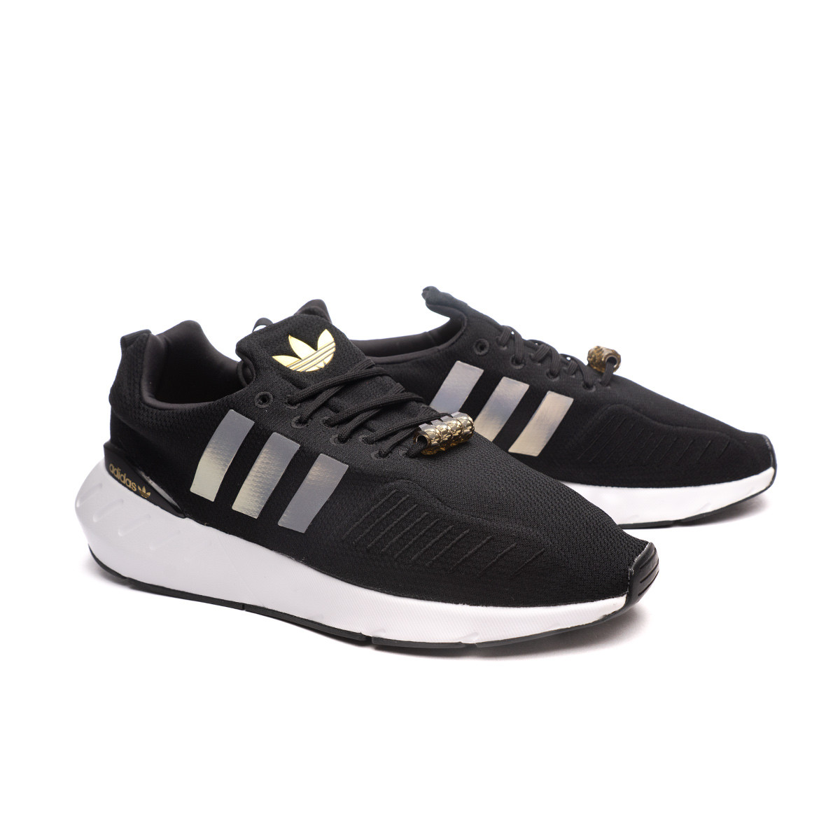 Privación Incorrecto Aptitud Zapatilla adidas Swift Run 22 Mujer Core Black-Gold Metallic-White - Fútbol  Emotion