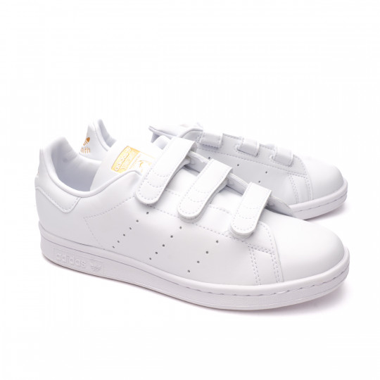 Adidas originals stan smith trainers in gold sale
