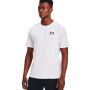 UA Sportstyle Left Chest Bijelo-Crno