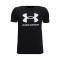 Camiseta UA Sportstyle Logo Niño Black-White