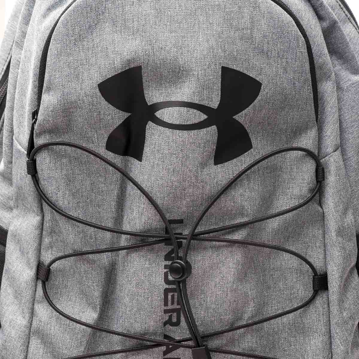 Backpacks Under Armour Hustle Sport Backpack Pitch Gray Medium Heather/  Black/ Black