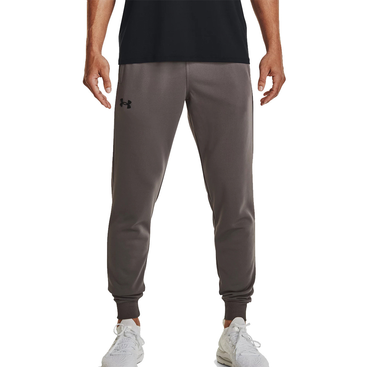Pantalon Under Armour Armour Fleece Joggers Fresh Clay-Black - Fútbol  Emotion
