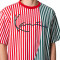 Camiseta Signature Stripe Block Red