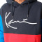 Sudadera Signature Block Red-Navy-Blue