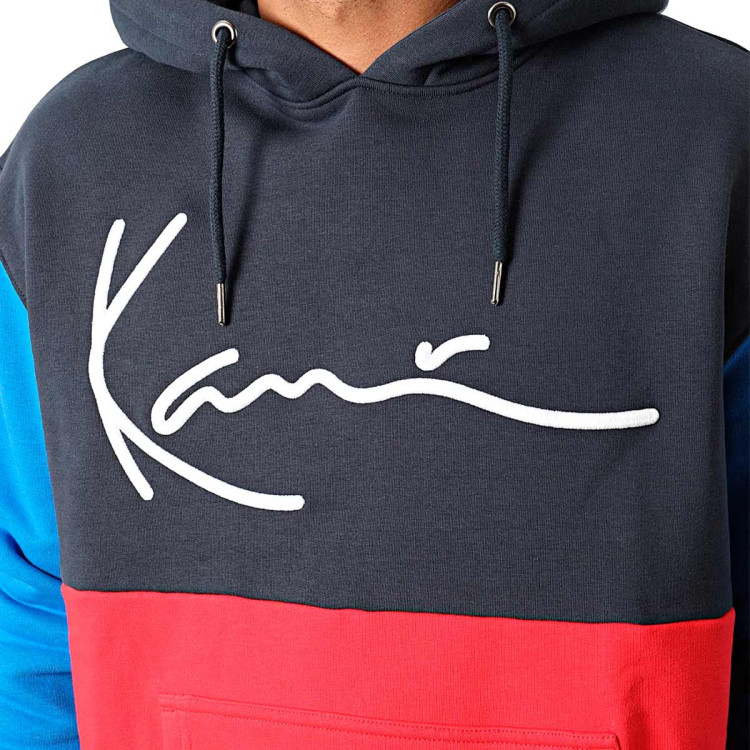 sudadera-karl-kani-signature-block-red-navy-blue-2