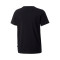 Camiseta Essentials + Colorblock Niño Black