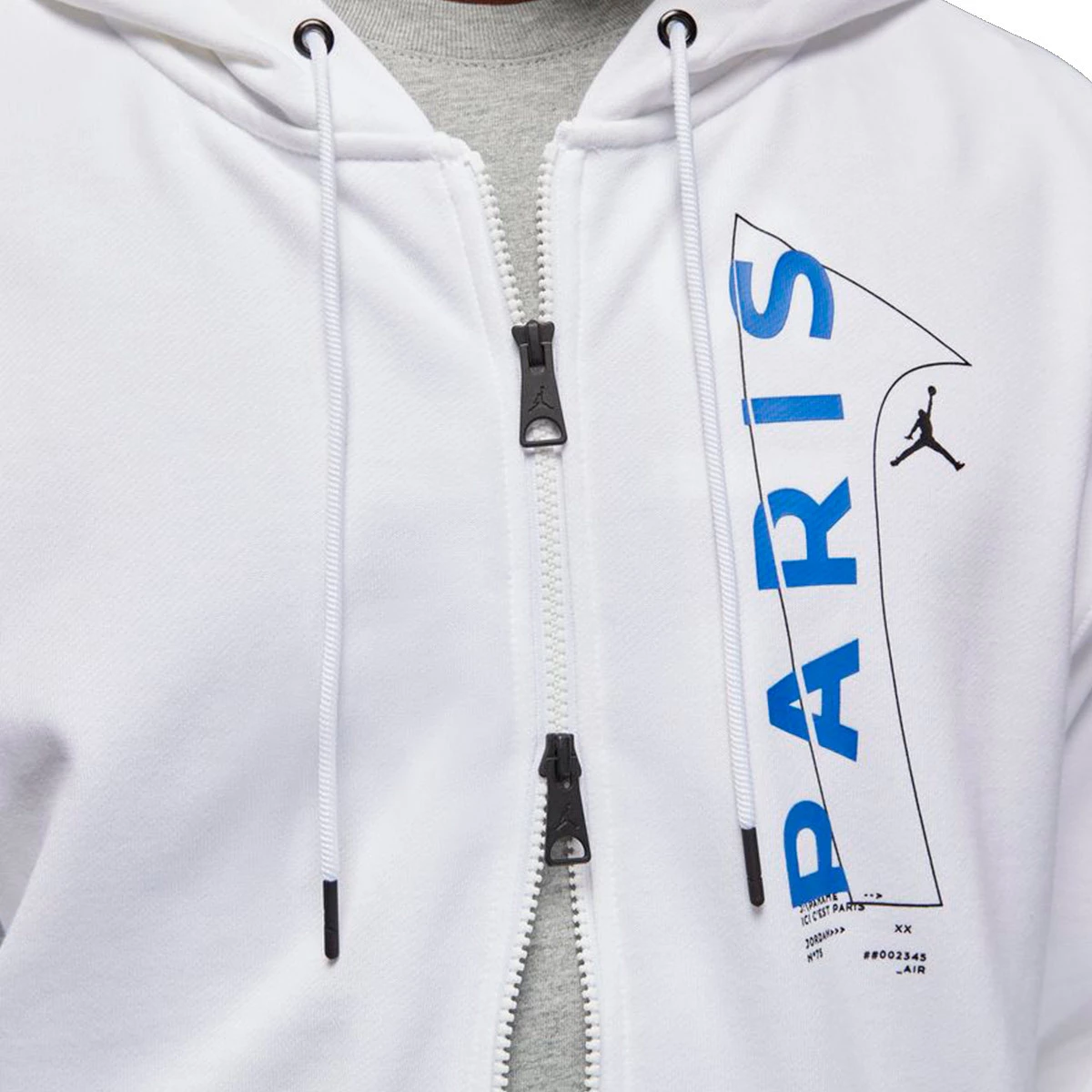 Veste jordan sales psg blanche