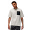 Camiseta Jordan PSG Pocket Dk Grey Heather-White