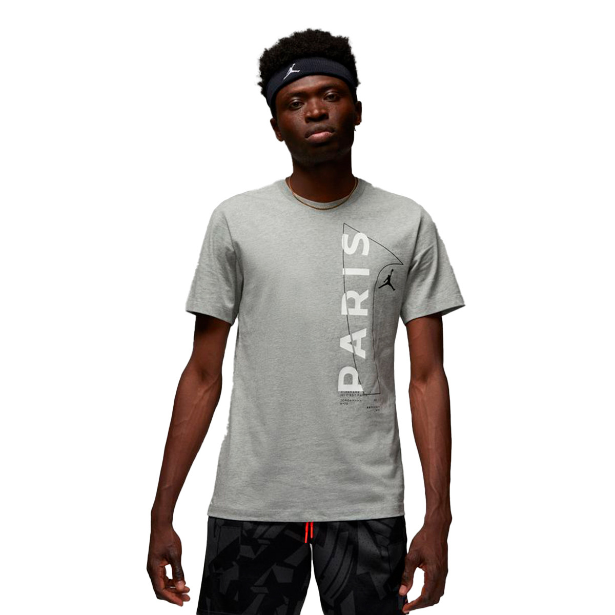 río alto Converger Camiseta Nike PSG x Jordan Fanswear Dark Grey Heather-White - Fútbol Emotion