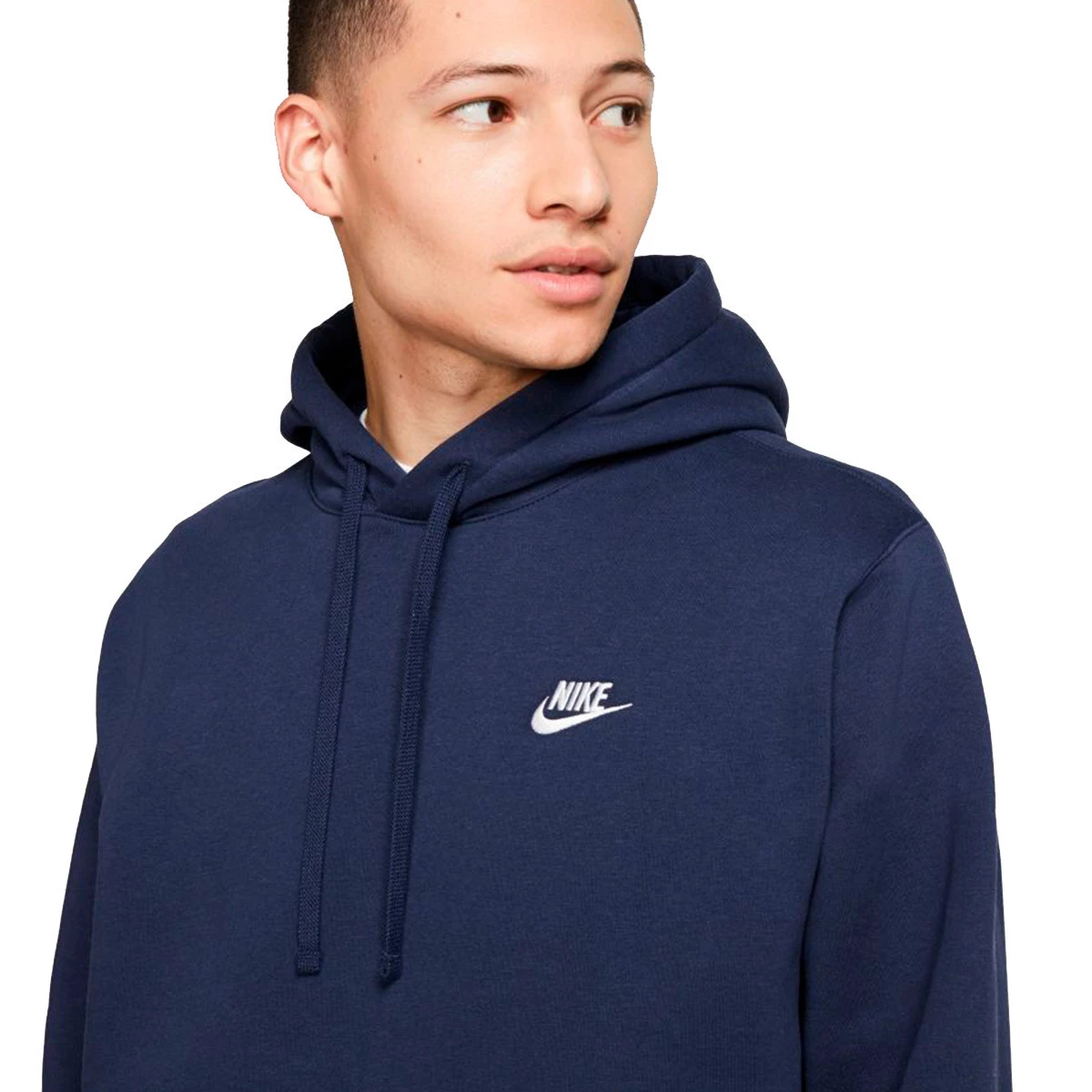 Nike club sweatshirt navy 2025