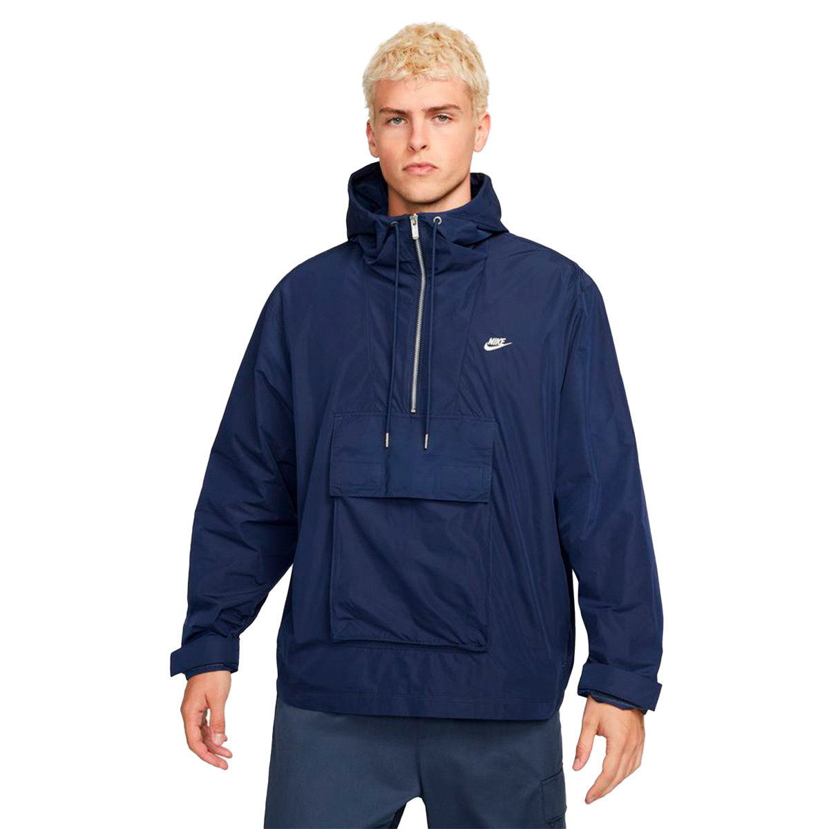 Una efectiva Desmenuzar haz Cazadora Nike Sportswear Circa Midnight Navy-Royal Tint - Fútbol Emotion