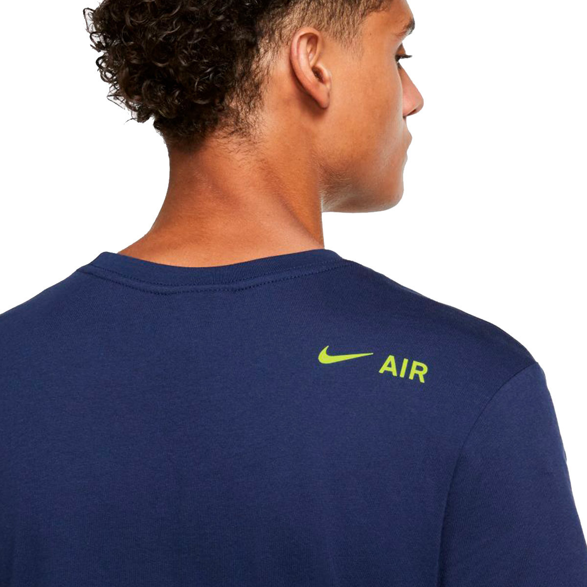Ninguna Copiar Privilegio Camiseta Nike Sportswear Nike Air Print Midnight Navy - Fútbol Emotion