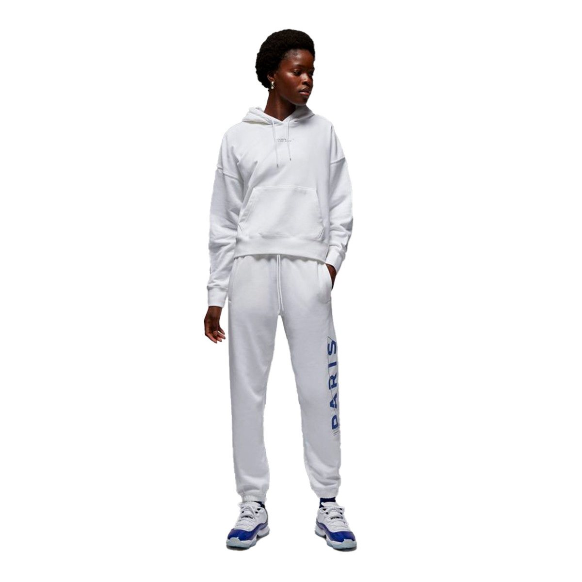 Sweatshirt Nike Women Jordan PSG Fleece White Game Royal F tbol