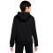 Chaqueta Sportswear Repeat Polyknit Niño Black-Black