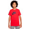 Camiseta Sportswear Repeat Niño University Red-Midnight Navy