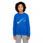 Sportswear Fleece Crew Niño Game Royal