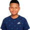 Camiseta Swoosh Sportswear Midnight Navy