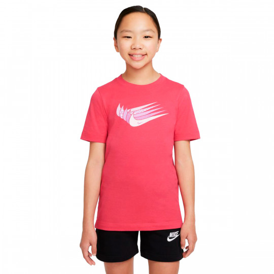 Fuera de borda necesario cascada Camiseta Nike Sportswear Core Brandmark 3 Niña Rush Pink - Fútbol Emotion