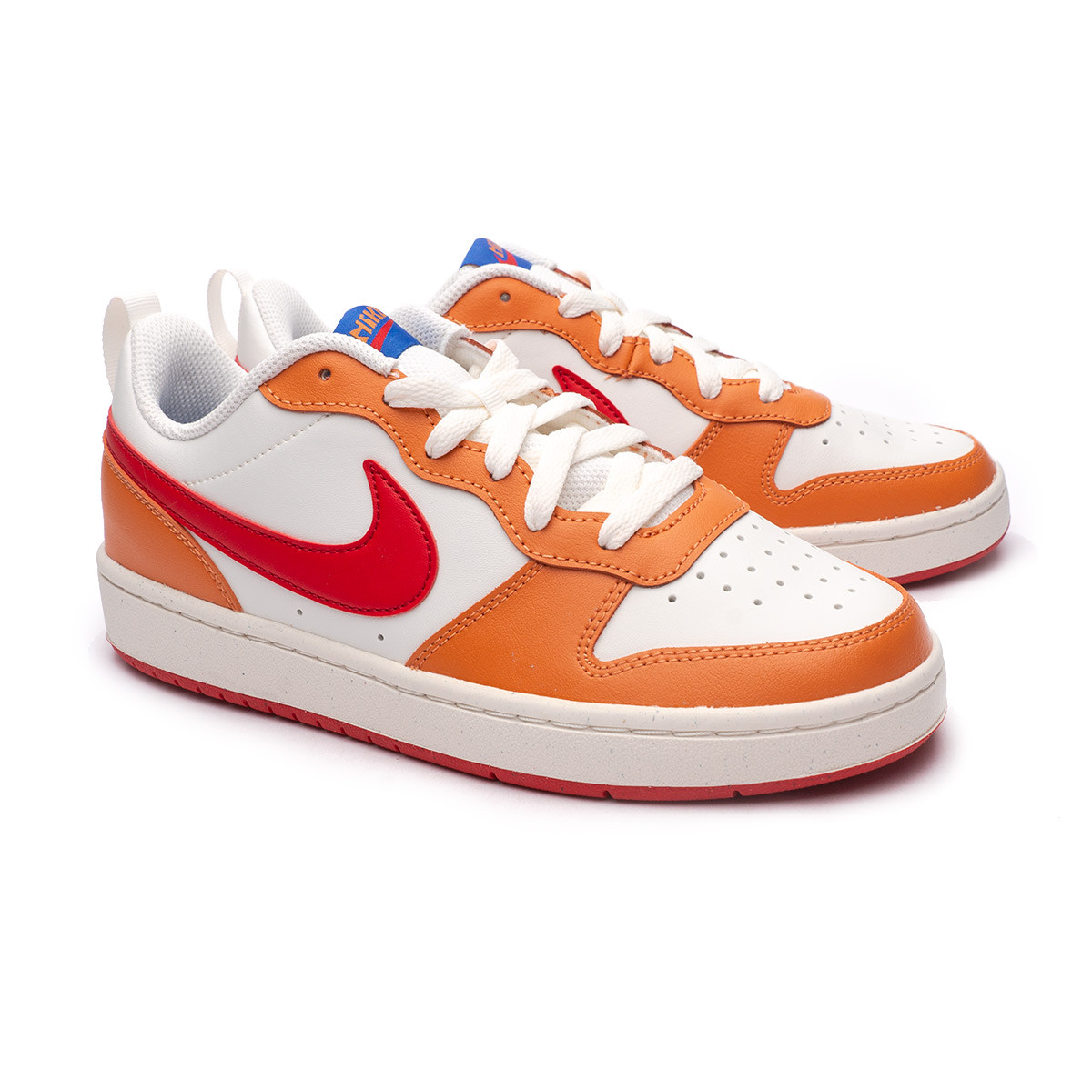 Nike Court Borough Low 2 Niño Sail-University Red - Fútbol Emotion