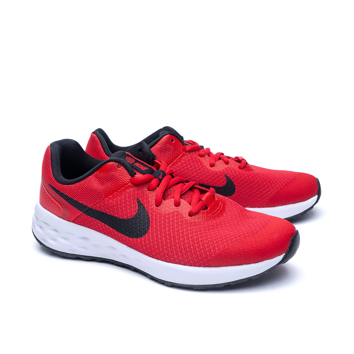 Primer ministro seta legumbres Zapatilla Nike Revolution 6 Next Nature Niño University Red-Black - Fútbol  Emotion