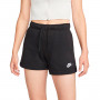 Sportswear Club Fleece Mujer-Black-White