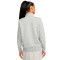 Chaqueta Sportswear Club Fleece Mujer Grey Heather-White