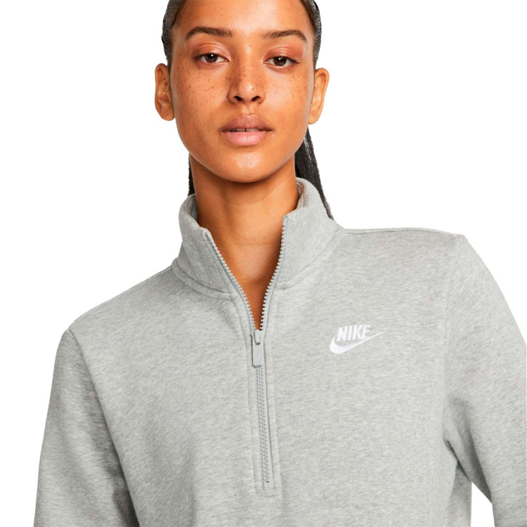 chaqueta-nike-sportswear-club-fleece-mujer-dk-grey-heather-white-2