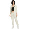 Chaqueta Sportswear Essentials Fleece Mujer Lt Orewood Brn-Black
