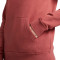 Sudadera Sportswear Essentials Fleece Mujer Canyon Rust-Black