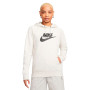 Sportswear Essentials Fleece Mujer Lt Orewood Brn-Black