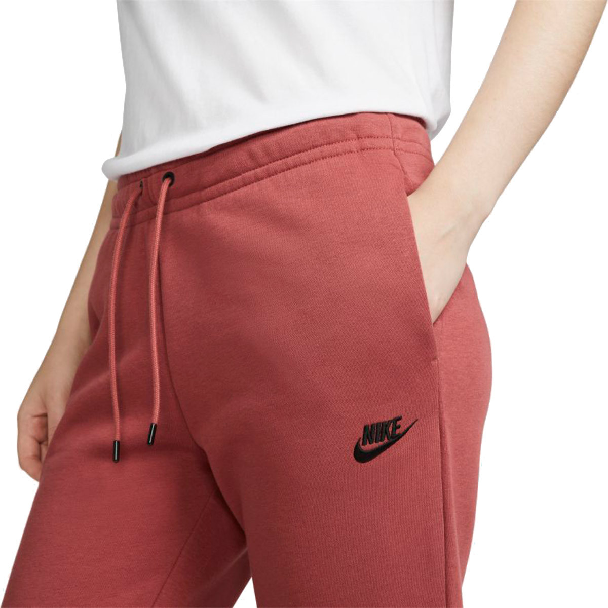 largo Nike Essentials Mujer Canyon Rust-Black - Fútbol