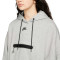 Sudadera Sportswear Tech Fleece Oversize Mujer Dk Grey Heather-Black
