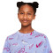 Camiseta Sportswear Repeat Swooshfetti Niña Light Thistle