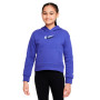 Sportswear Fleece Niña Lapis-White