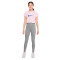 Camiseta Sportswear Crop Futura Niña Pink Foam