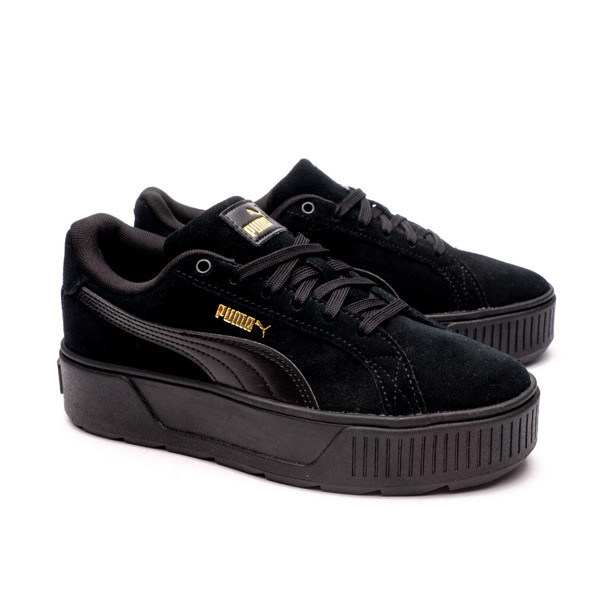 Tenis Puma Negra Plataforma Tenis Puma Negro Mujer