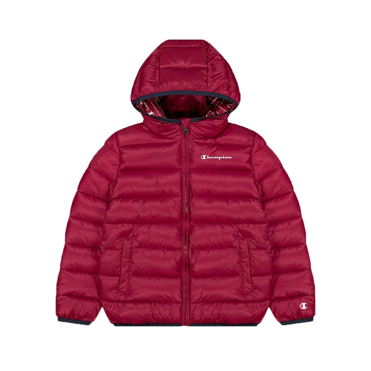 Windbreaker Champion Kids Legacy Outdoor Small Logo Burgundy