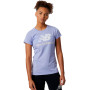Essentials Stacked Logo Mujer Purple