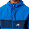 Cazadora Athletics Amplified Windbreaker Blue