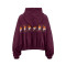Sudadera 222 Banda 10 Vajolet Mujer Violet Purple/Orange Blazing