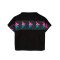 Camiseta 222 Banda 10 Lavars Mujer Black/Raspberry/Ocean Dk